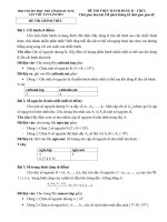 Đề thi tin học trẻ THCS tỉnh Kon Tum 2015