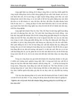 Nghiên cứu xử lý nước thải dệt nhuộm bằng phương pháp keo tụ kết hợp oxi hóa tiên tiến 