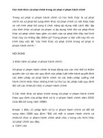 Các hình thức xử phạt chính trong xử phạt vi phạm hành chính