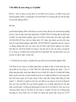Vốn điều lệ của công ty cổ phần