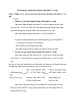 Đề cương quy hoạch tổng thể phát triển kinh tế xã hội