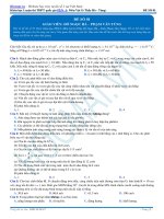 Bộ đề luyện thi THPT quốc gia môn Vật lý ( Khóa luyện đề Pen I  Thầy Đỗ Ngọc Hà )