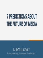 7 predictions about the future of media
