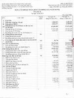 Báo cáo tài chính công ty mẹ quý 2 năm 2014 - Ngân hàng Thương mại Cổ phần Xuất nhập khẩu Việt Nam