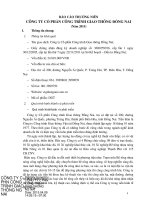 Báo cáo thường niên năm 2014 - Công ty cổ phần Công trình Giao thông Đồng Nai