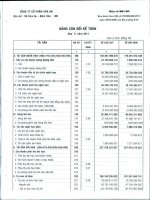 Báo cáo tài chính quý 2 năm 2011 - Công ty Cổ phần Hóa An