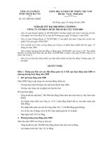 Nghị quyết đại hội cổ đông ngày 28-04-2009 - Công ty Cổ phần Dược phẩm Hà Tây