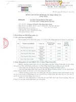 Báo cáo tình hình quản trị công ty - Công ty Cổ phần Tập đoàn Đại Châu