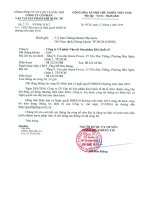 Nghị quyết Đại hội cổ đông thường niên - Công ty cổ phần Vận tải Sản phẩm khí quốc tế