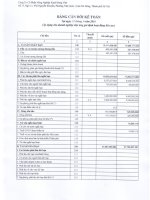 Báo cáo tài chính công ty mẹ quý 1 năm 2016 - Công ty cổ phần Nông nghiệp xanh Hưng Việt