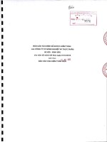 Báo cáo tài chính năm 2015 (đã kiểm toán) - Công ty Cổ phần Nông nghiệp và Thực phẩm Hà Nội - Kinh Bắc