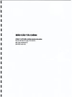 Báo cáo tài chính quý 2 năm 2015 (đã soát xét) - Công ty Cổ phần Chứng khoán Hòa Bình