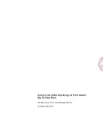 Báo cáo tài chính hợp nhất quý 2 năm 2011 (đã soát xét) - Công ty cổ phần Xây dựng và Kinh doanh Địa ốc Hoà Bình
