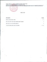 Báo cáo tài chính quý 1 năm 2012 - Công ty Cổ phần Xi măng Vicem Hải Vân