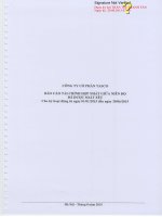 Báo cáo tài chính hợp nhất quý 2 năm 2015 (đã soát xét) - Công ty Cổ phần Tasco