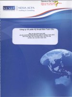 Báo cáo tài chính hợp nhất năm 2012 (đã kiểm toán) - Công ty cổ phần Kỹ thuật điện Toàn Cầu