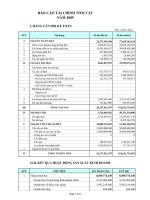 Báo cáo tài chính tóm tắt năm 2005 - Công ty TNHH MTV Chứng khoán Ngân hàng Đông Á