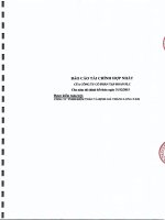 Báo cáo tài chính hợp nhất năm 2015 (đã kiểm toán) - Công ty cổ phần Tập đoàn FLC
