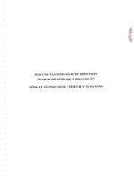 Báo cáo tài chính năm 2015 (đã kiểm toán) - Công ty Cổ phần Dược - Thiết bị Y tế Đà Nẵng