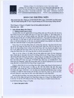 Báo cáo thường niên năm 2011 - Công ty cổ phần Vận tải Sản phẩm khí quốc tế