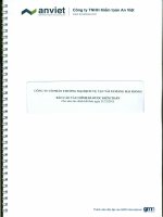 Báo cáo tài chính năm 2015 (đã kiểm toán) - Công ty Cổ phần Thương mại Dịch vụ Vận tải Xi măng Hải Phòng