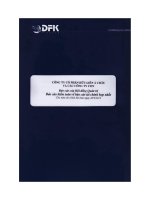 Báo cáo tài chính hợp nhất năm 2013 (đã kiểm toán) - Công ty Cổ phần Hữu Liên Á Châu