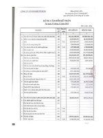 Báo cáo tài chính quý 4 năm 2012 - Công ty Cổ phần Kim khí Thành phố Hồ Chí Minh