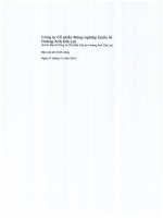 Báo cáo tài chính công ty mẹ năm 2014 (đã kiểm toán) - Công ty cổ phần Nông nghiệp Quốc tế Hoàng Anh Gia Lai