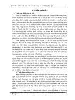 Xã hội học TRONG LĨNH vực tư TƯỞNG văn HOÁ  Nơi ở cho sinh viên  với việc nâng cao chất lượng học tập” khảo sát cụ thể tại trường đại học công đoàn