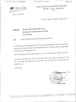 Báo cáo thường niên năm 2011 - Công ty Cổ phần Chế biến Gỗ Đức Thành