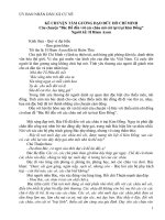 ke chuyen bac bác đến với các cháu mô côi tại trại kim đồng