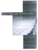 Báo cáo thường niên năm 2015 - Công ty Cổ phần Máy - Thiết bị Dầu khí Đà Nẵng