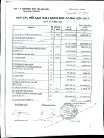 Báo cáo KQKD hợp nhất quý 2 năm 2011 - Công ty Cổ phần Khoáng sản và Xây dựng Bình Dương