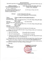 Báo cáo tài chính hợp nhất năm 2015 (đã kiểm toán) - Công ty cổ phần Vận tải Sản phẩm khí quốc tế