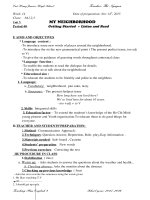 GIÁO ÁN TIẾNG ANH 8 UNIT 7