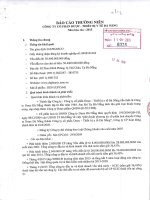Báo cáo thường niên năm 2015 - Công ty Cổ phần Dược - Thiết bị Y tế Đà Nẵng