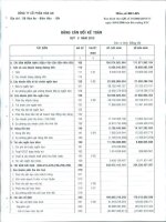 Báo cáo tài chính quý 2 năm 2013 - Công ty Cổ phần Hóa An
