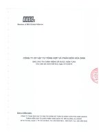 Báo cáo tài chính công ty mẹ năm 2015 (đã kiểm toán) - Công ty Cổ phần Vật tư tổng hợp và Phân bón Hóa sinh