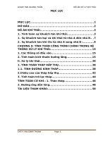 ĐỒ án xử lý KHÍ THẢI : Tính toán công trình xử lý khí thải