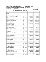 Báo cáo tài chính quý 1 năm 2012 - CTCP Than Hà Lầm - Vinacomin