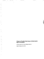 Báo cáo tài chính hợp nhất quý 2 năm 2012 (đã soát xét) - Công ty cổ phần Xây dựng và Kinh doanh Địa ốc Hoà Bình
