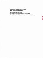 Báo cáo tài chính hợp nhất quý 2 năm 2013 (đã soát xét) - Ngân hàng Thương mại Cổ phần Xuất nhập khẩu Việt Nam