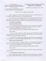 Báo cáo tài chính hợp nhất năm 2015 (đã kiểm toán) - Công ty Cổ phần Đầu tư và Xây dựng HUD4