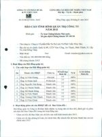 Báo cáo tình hình quản trị công ty - Công ty Cổ phần Đầu tư Du lịch và Phát triển Thủy sản