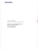 Báo cáo tài chính hợp nhất năm 2015 (đã kiểm toán) - Công ty Cổ phần FPT