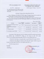 Báo cáo tài chính hợp nhất quý 3 năm 2015 - Công ty Cổ phần Tasco