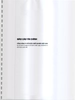 Báo cáo tài chính công ty mẹ quý 2 năm 2014 (đã soát xét) - Tổng Công ty cổ phần Thiết bị điện Việt Nam