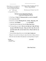 Báo cáo tài chính quý 4 năm 2015 - Công ty Cổ phần Thương mại Dịch vụ Vận tải Xi măng Hải Phòng