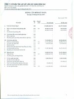 Báo cáo tài chính quý 2 năm 2014 - Công ty Cổ phần Tấm lợp Vật liệu xây dựng Đồng Nai