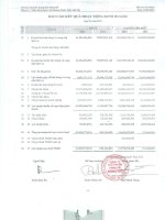 Báo cáo KQKD công ty mẹ quý 2 năm 2012 - Công ty Cổ phần Hàng hải Đông Đô